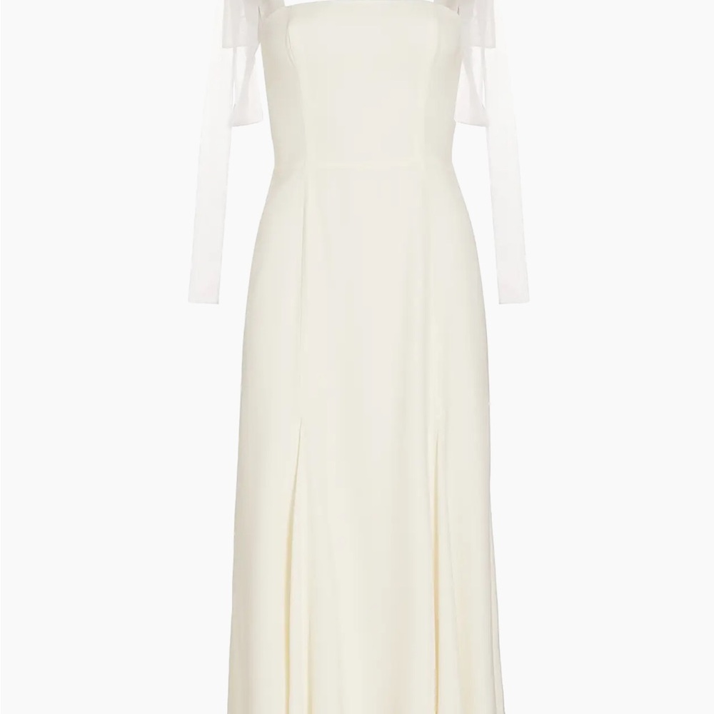 Reformation Kairo Crepe Midi-Dress (Bridal)